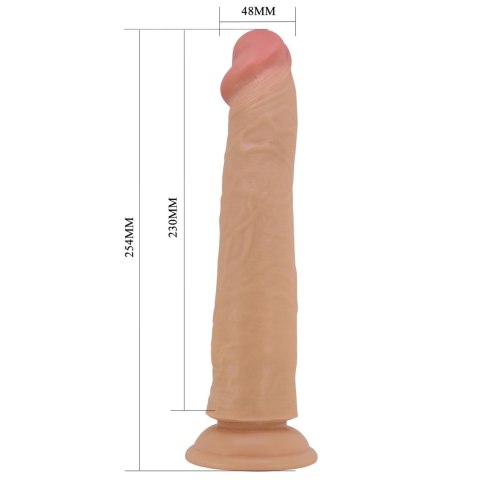 PRETTY LOVE - SHARIFE 10"(254mm) Sliding Skin Series TPR, Suction base Bendable Baile - Boys of Toys Sp. z. o.o. (dystrybutor)
