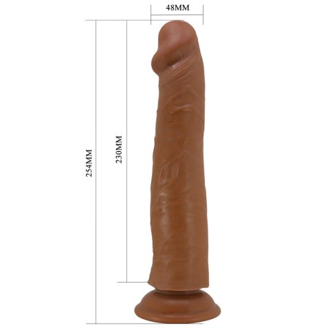 PRETTY LOVE - SHARIFE 10"(254mm) Sliding Skin Series TPR, Suction base Bendable Baile - Boys of Toys Sp. z. o.o. (dystrybutor)