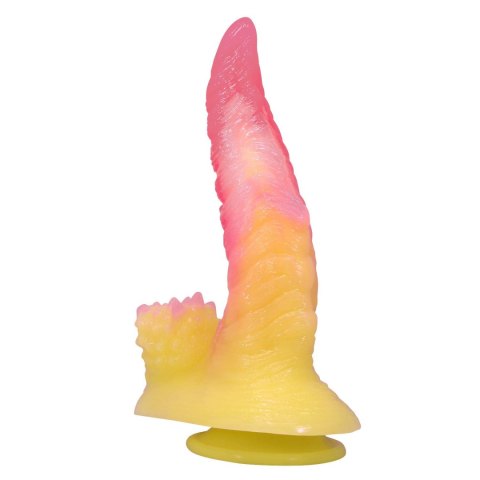Power Monsters Flamebeast - 22.5 cm Rippled Monster Silicone Dildo Baile - Boys of Toys Sp. z. o.o. (dystrybutor)