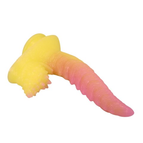 Power Monsters Flamebeast - 22.5 cm Rippled Monster Silicone Dildo Baile - Boys of Toys Sp. z. o.o. (dystrybutor)