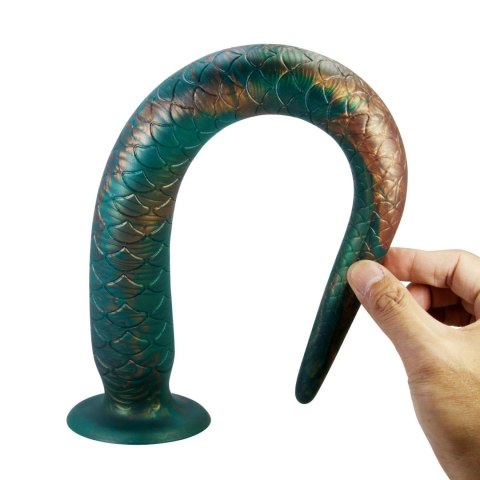 Power Monsters Verdant Titan - 47 cm Rippled Monster Silicone Dildo Baile - Boys of Toys Sp. z. o.o. (dystrybutor)