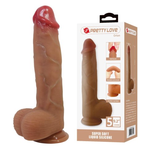Pretty Love Orton 9.2" Super Soft Liquid Silicone Dildo Baile - Boys of Toys Sp. z. o.o. (dystrybutor)