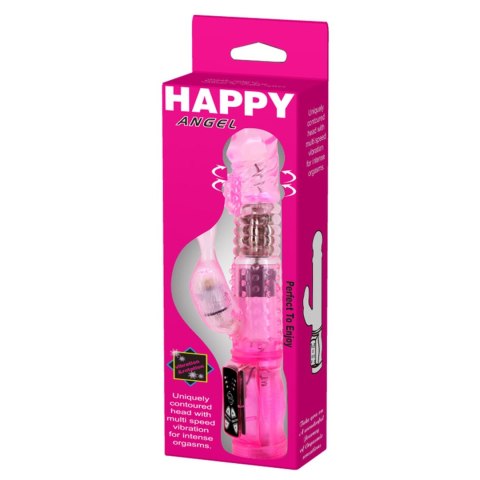 BAILE- HAPPY ANGEL, 3 vibration functions 3 rotation functions Baile - Boys of Toys Sp. z. o.o. (dystrybutor)