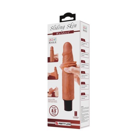 BAILE - Waldorf, 8.5"(215mm) Sliding Skin, Vibration Baile - Boys of Toys Sp. z. o.o. (dystrybutor)