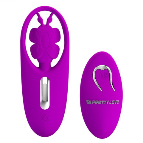 PRETTY LOVE - Dancing Butterfly, 12 vibration functions Wireless remote control Baile - Boys of Toys Sp. z. o.o. (dystrybutor)