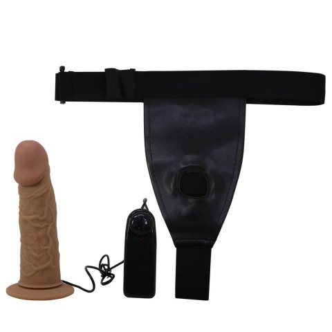 PRETTY LOVE - HARNESS BRIEFS- Draven Strap-On 6,8'' Dildo vibration Baile - Boys of Toys Sp. z. o.o. (dystrybutor)