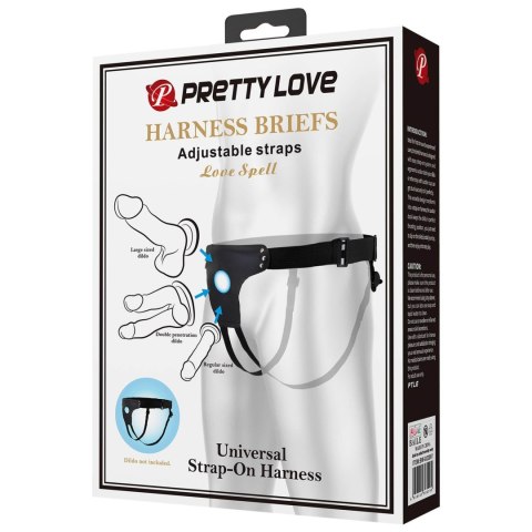PRETTY LOVE - HARNESS BRIEFS Love Spell Universal Strap-On Harness Baile - Boys of Toys Sp. z. o.o. (dystrybutor)