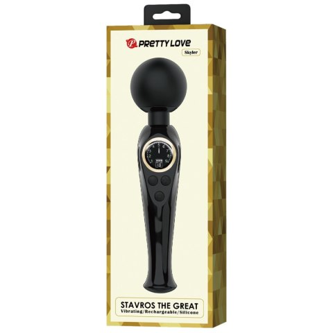 PRETTY LOVE - Skyler Black, 10 vibration functions 9 speed levels Baile - Boys of Toys Sp. z. o.o. (dystrybutor)