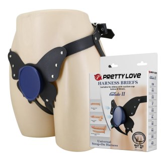 Pretty Love Caldric II Black & Blue Universal Harness Briefs Baile - Boys of Toys Sp. z. o.o. (dystrybutor)