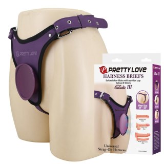 Pretty Love Caldric III Purple Universal Harness Briefs Baile - Boys of Toys Sp. z. o.o. (dystrybutor)