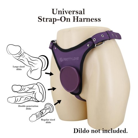 Pretty Love Caldric III Purple Universal Harness Briefs Baile - Boys of Toys Sp. z. o.o. (dystrybutor)