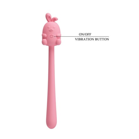 CUTE BUNNY, Flirting Stick, 7 vibration functions, Magnetic USB charging Baile - Boys of Toys Sp. z. o.o. (dystrybutor)