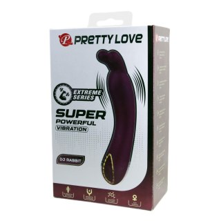 PRETTY LOVE - DJ RABBIT, 10 vibration functions, Silicone, Magnetic USB charging Baile - Boys of Toys Sp. z. o.o. (dystrybutor)