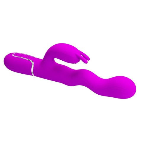 Pretty Love Laursen Purple Waving & Vibrating Rabbit Vibrator Baile - Boys of Toys Sp. z. o.o. (dystrybutor)