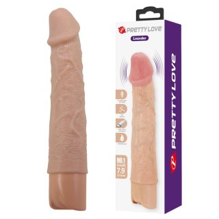 Pretty Love Leander Realistic Vibrating Dildo Baile - Boys of Toys Sp. z. o.o. (dystrybutor)