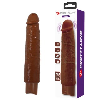 Pretty Love Soren Realistic Vibrating Dildo (Brown Edition) Baile - Boys of Toys Sp. z. o.o. (dystrybutor)