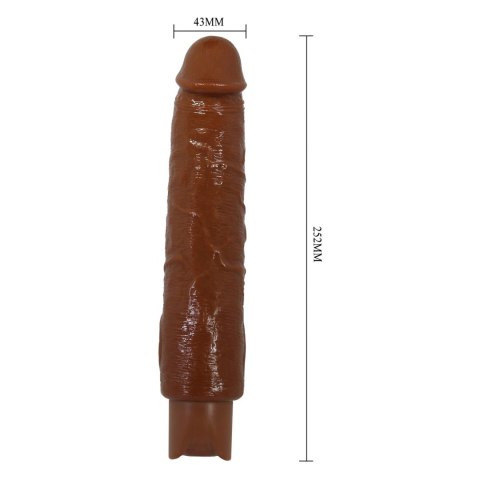 Pretty Love Soren Realistic Vibrating Dildo (Brown Edition) Baile - Boys of Toys Sp. z. o.o. (dystrybutor)