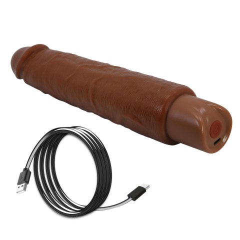 Pretty Love Soren Realistic Vibrating Dildo (Brown Edition) Baile - Boys of Toys Sp. z. o.o. (dystrybutor)
