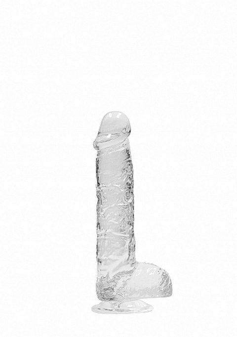 6"" / 15 cm Realistic Dildo With Balls - Transparent SHOTS