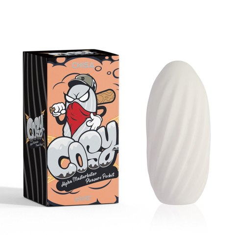 Alpha Masturbator Pleasure Pocket-White CHISA - Boys of Toys Sp. z o.o. (dystrybutor)
