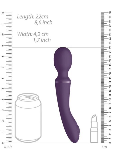 Enora - Wand & Vibrator - Purple SHOTS