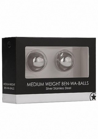 Medium Weight Ben-Wa-Balls - Silver SHOTS