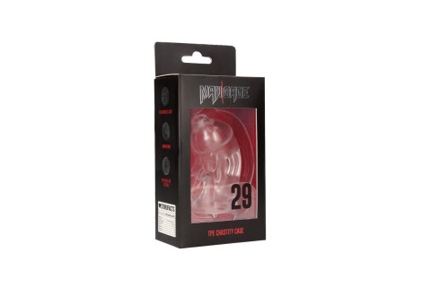 Model 29 - TPE Chastity Cage - Transparent SHOTS