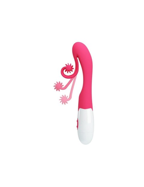ROMANCE - PINK VIBRATOR AND STIMULATOR 30 SPEEDS Baile - Boys of Toys Sp. z. o.o. (dystrybutor)