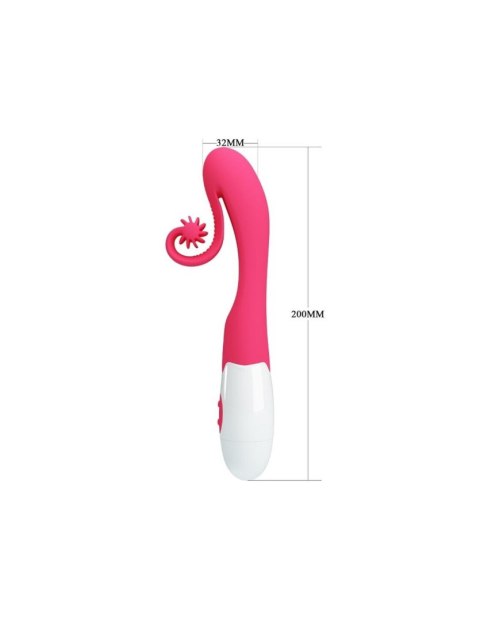 ROMANCE - PINK VIBRATOR AND STIMULATOR 30 SPEEDS Baile - Boys of Toys Sp. z. o.o. (dystrybutor)