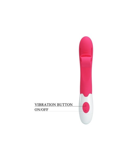 ROMANCE - PINK VIBRATOR AND STIMULATOR 30 SPEEDS Baile - Boys of Toys Sp. z. o.o. (dystrybutor)