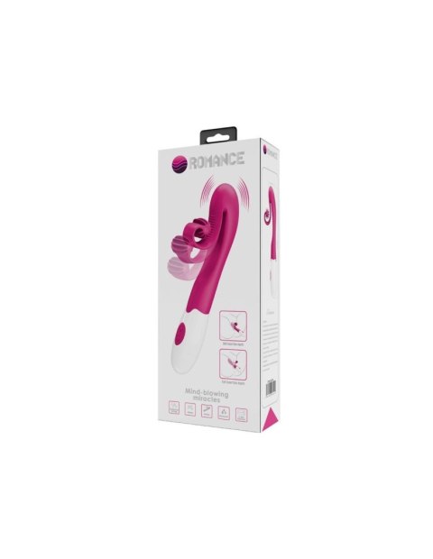 ROMANCE - PINK VIBRATOR AND STIMULATOR 30 SPEEDS Baile - Boys of Toys Sp. z. o.o. (dystrybutor)
