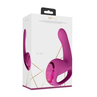 Riko - Rechargeable Triple Action Thumper with Advanced Finger Motion & Pulse Wave Stimulator - Pink SHOTS