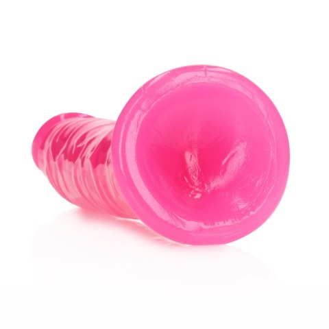 Slim Realistic Dildo with Suction Cup - Glow in the Dark - 8'' / 20 cm SHOTS
