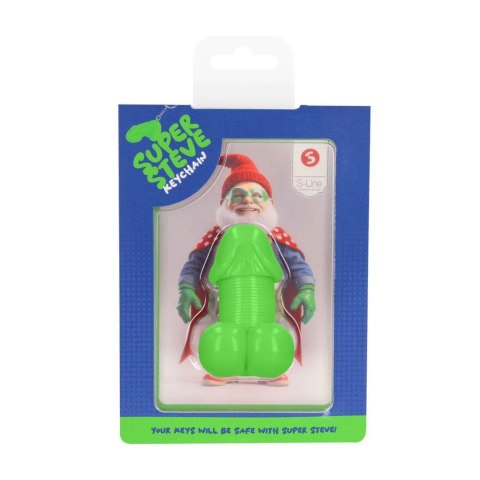 Super Steve - Keychain - Green SHOTS