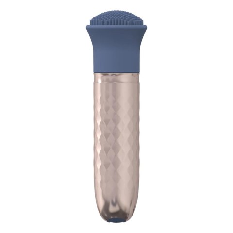 The Thrill - 10 Speed Interchangeable Vibrator - Blue Loveline