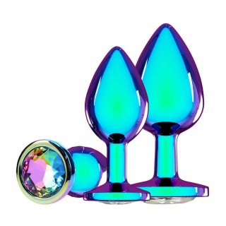 Venice Collection - Metal Anal Plug Set - Iridescent SHOTS