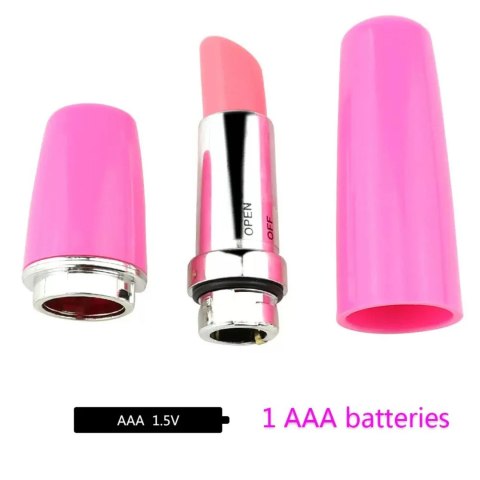 Dyskretny mini wibrator szminka Power Escorts czarny 9.5 cm Power Escorts