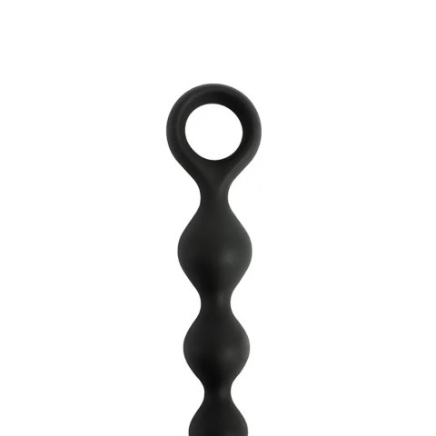Koraliki analne silikonowe Fantasy czarne 20 cm Fantasy
