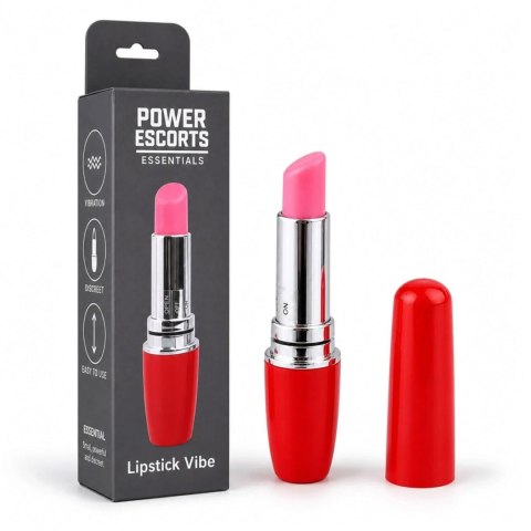 Lipstick Vibe - Discreet red lipstick vibrator red POWER ESCORTS