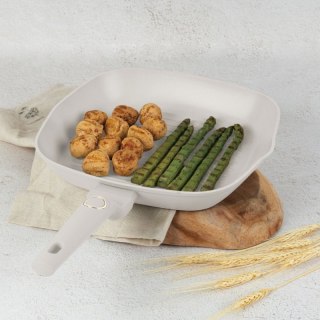 PATELNIA GRILLOWA TYTANOWA Z POKRYWĄ 28cm BERLINGER HAUS BH-8067 SAHARA Berlinger haus