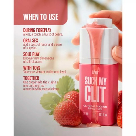SUCK MY CLIT - Wild Strawberry INTT EURO COSMETICS UNIPESSOAL LDA