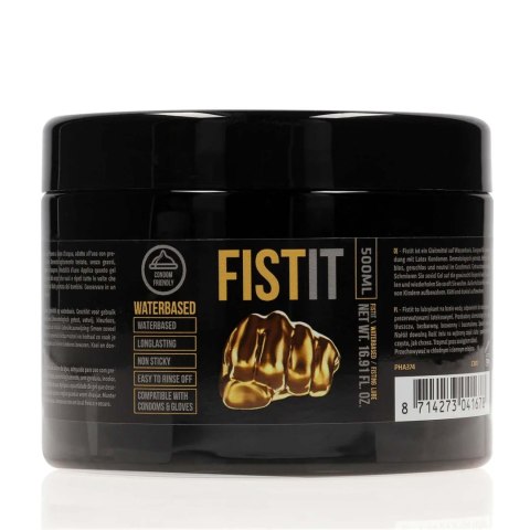 Waterbased Lubricant - 500 ml Fist It