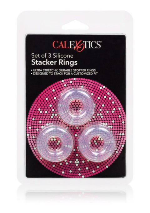 3 Stacker Rings Transparent SCALA