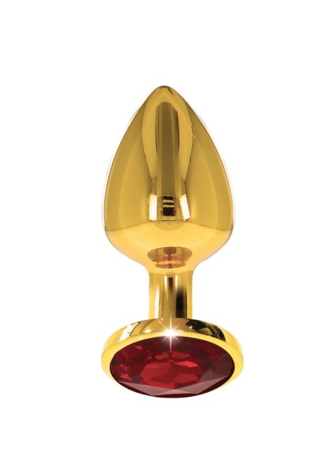 Butt Plug With Diamond Jewel S Gold SCALA