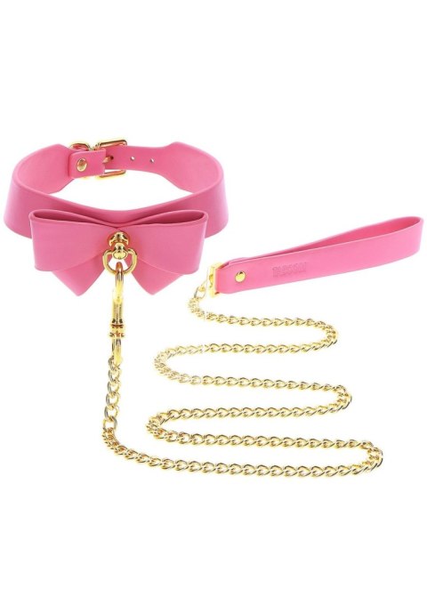 Collar and Leash Pink SCALA