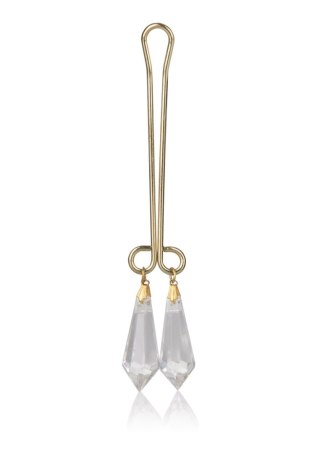Crystal Clitoral Jewelry Transparent SCALA