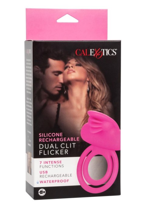 Dual Clit Flicker Enhancer Pink SCALA