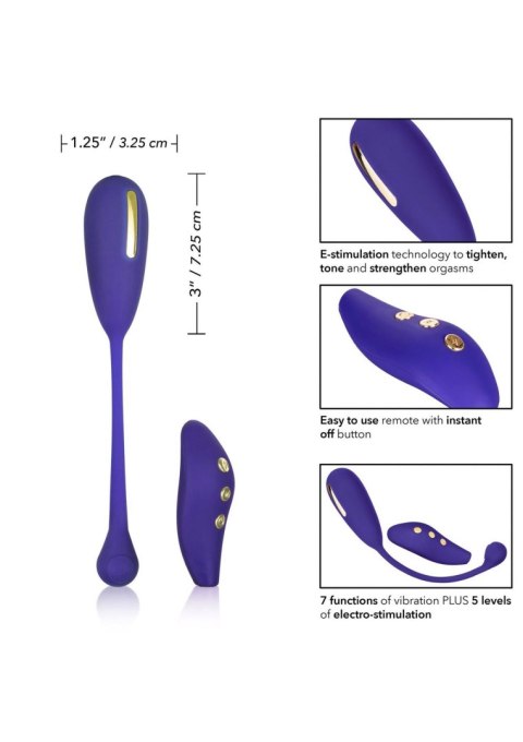 Estim Remote Kegel Exerciser Blue SCALA