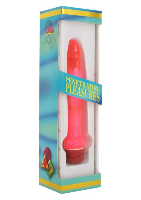 Jelly Anal Vibrator Pink SCALA