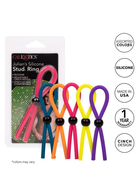 Julian'S Stud Ring Multicolor SCALA